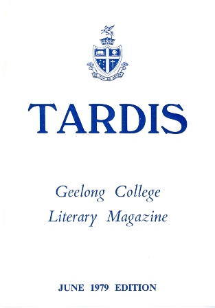 'Tardis' Cover, 1979.